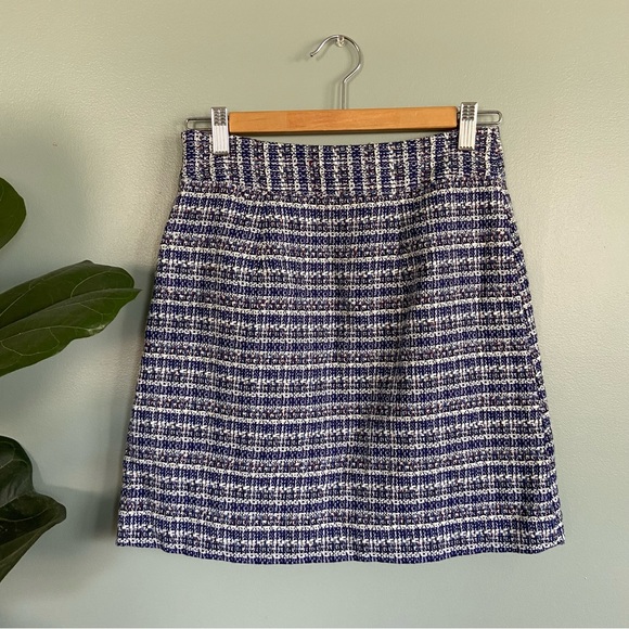 NWT Loft Tweed Mini Skirt - Picture 2 of 3